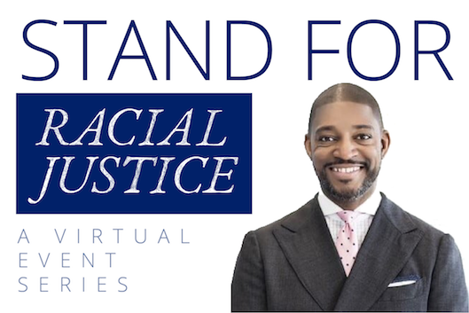 PHOTO: Rev. Dr. Starsky Wilson: Please join the Sanford School of Public Policy and Duke’s Center for Child and Family Policy for the Spring 2021 Stand For Racial Justice virtual event featuring the Rev. Dr. Starsky Wilson on Thursday, March 25.